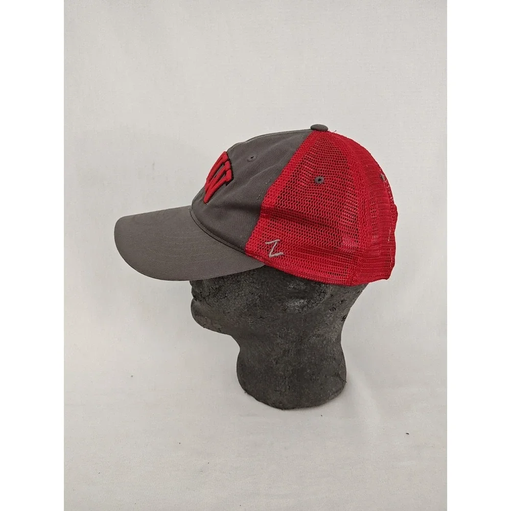 UNLV Rebels Script Zephyr NCAA Wool Blend Mesh Trucker Snapback Cap Dad Hat‎